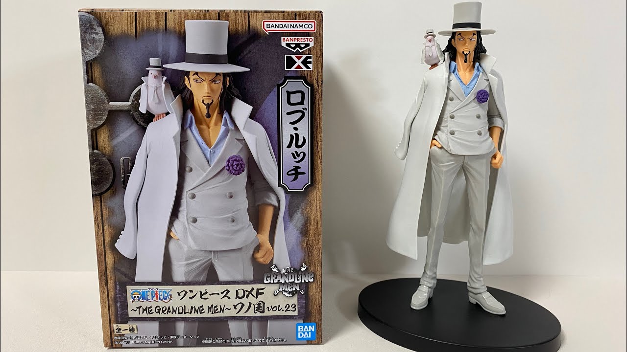 ONE PIECE ROB LUCCI THE GRANDLINE MEN Wano vol.23 Figure | Unboxing & Details