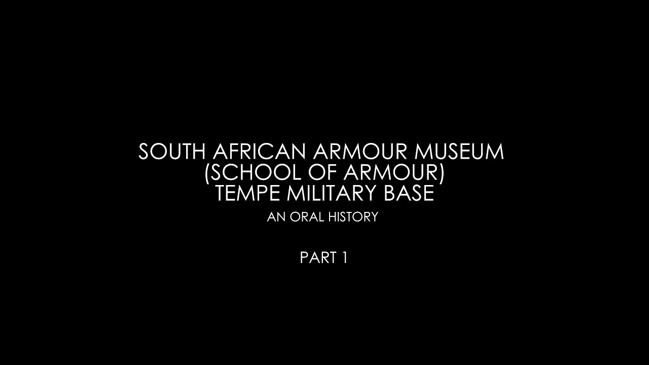 HPA Oral History Series: TEMPE School of Armour (2019)