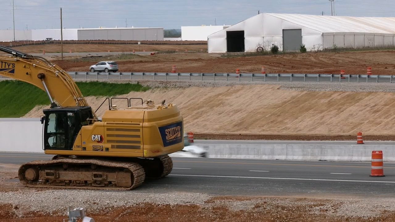 Interstate 65 interchange opens to improve access to BlueOval SK's Ford Battery plants