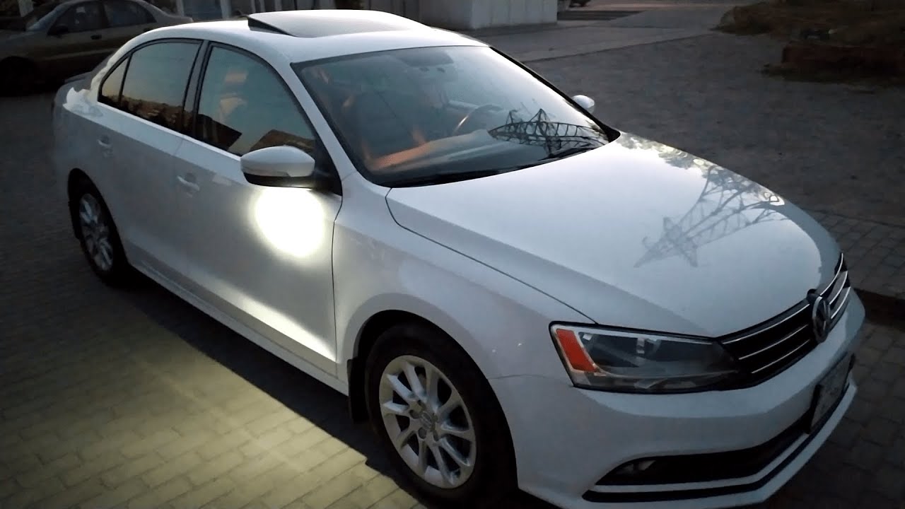 Установка подсветки зеркал (подсветка луж) Volkswagen Jetta 6
