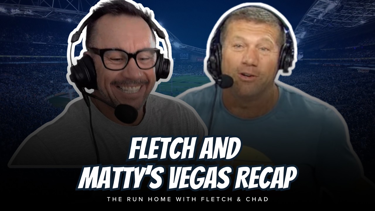 #NRL | Fletch and Matty Johns reflect on their Las Vegas trip: LOOSE stories, Knights' win & more!