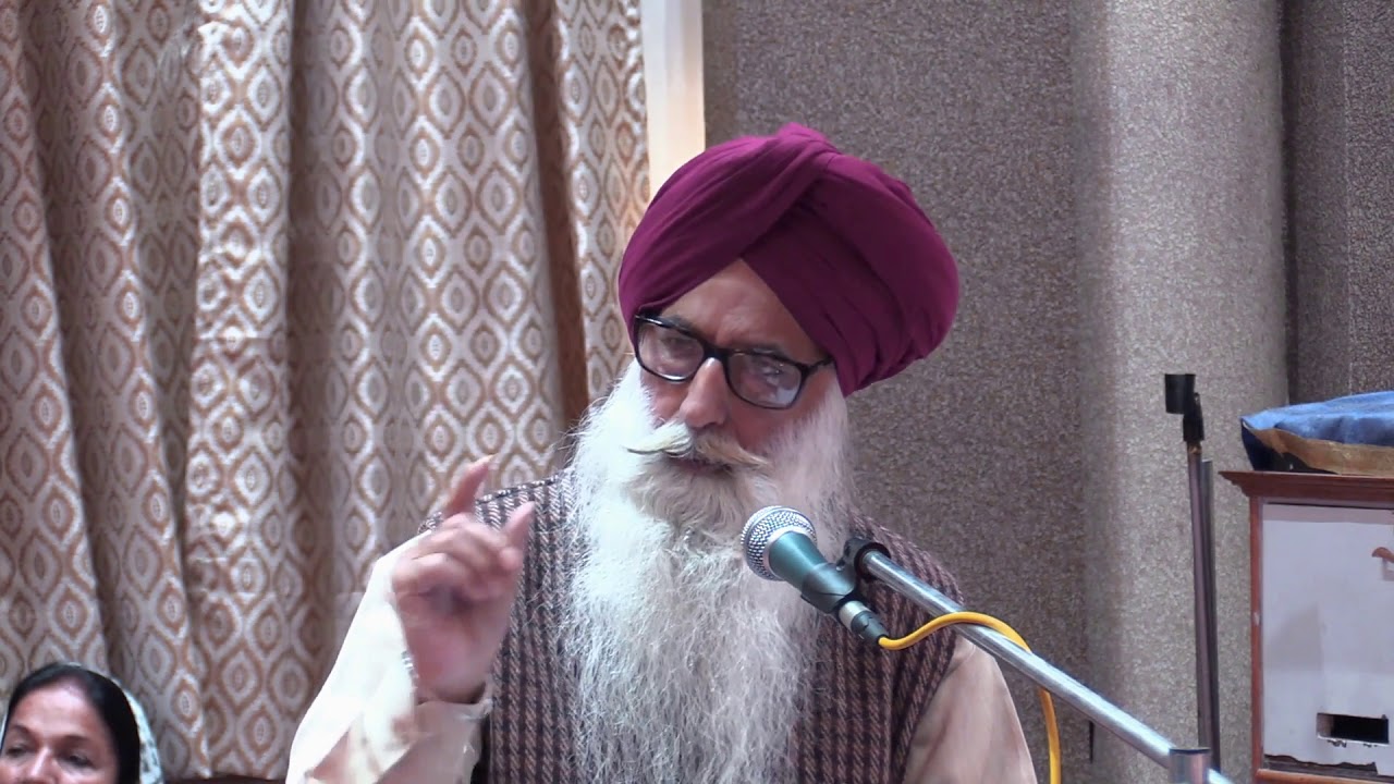 S Hardial Singh IAS Retd Lecture on Akhan Aukha Sacha Nao