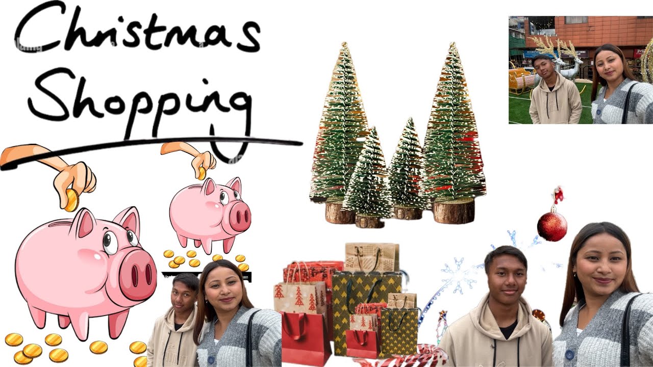 Leit Christmas shopping || da pisa ba pyllang na piggy bank👢🧥 || best shopping 🛍️ ever || 