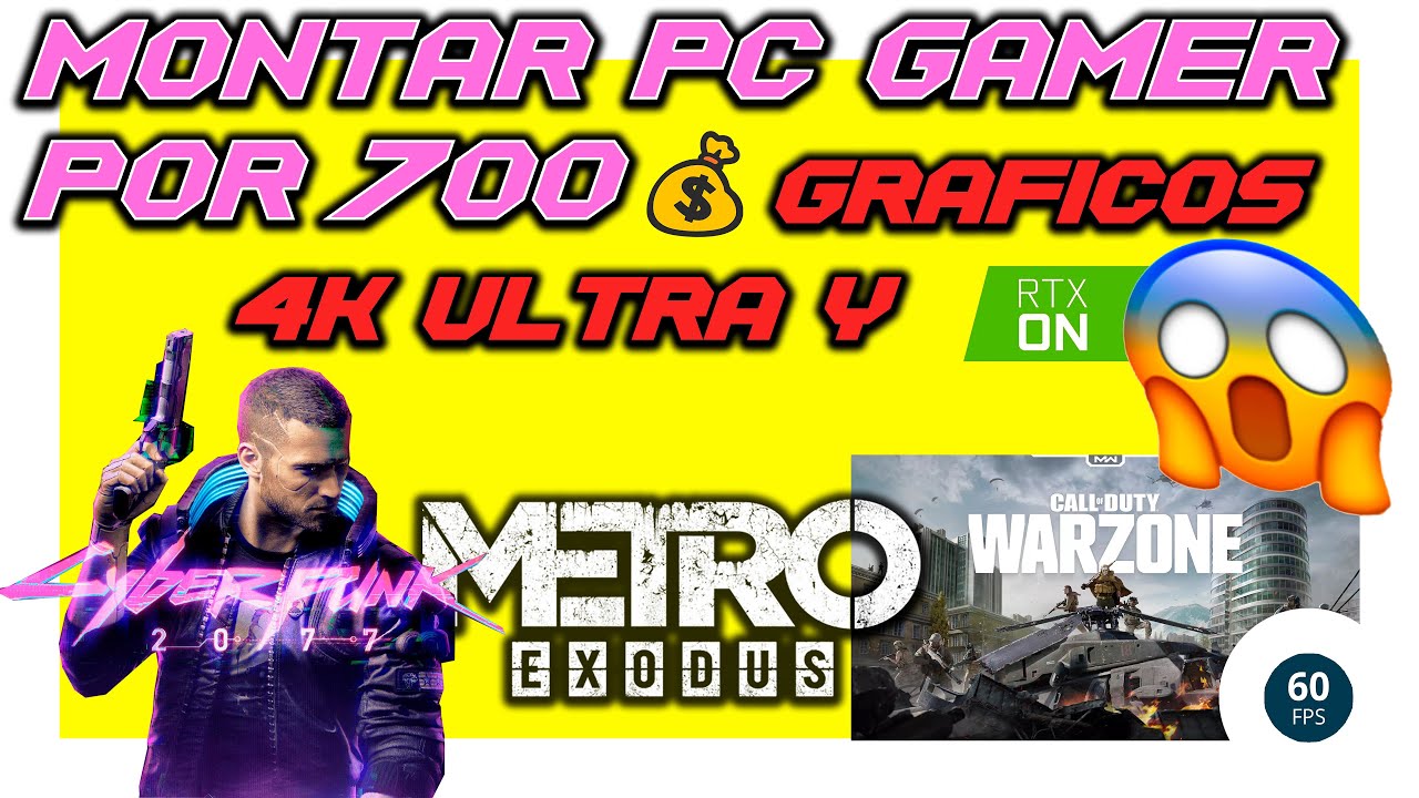 Como Montar PC Gamer CHINO para jugar al WARZONE☣️METRO EXODUS☢️CYBERPUNK 2077[4K Ultra RTX ON]💥Ep.2