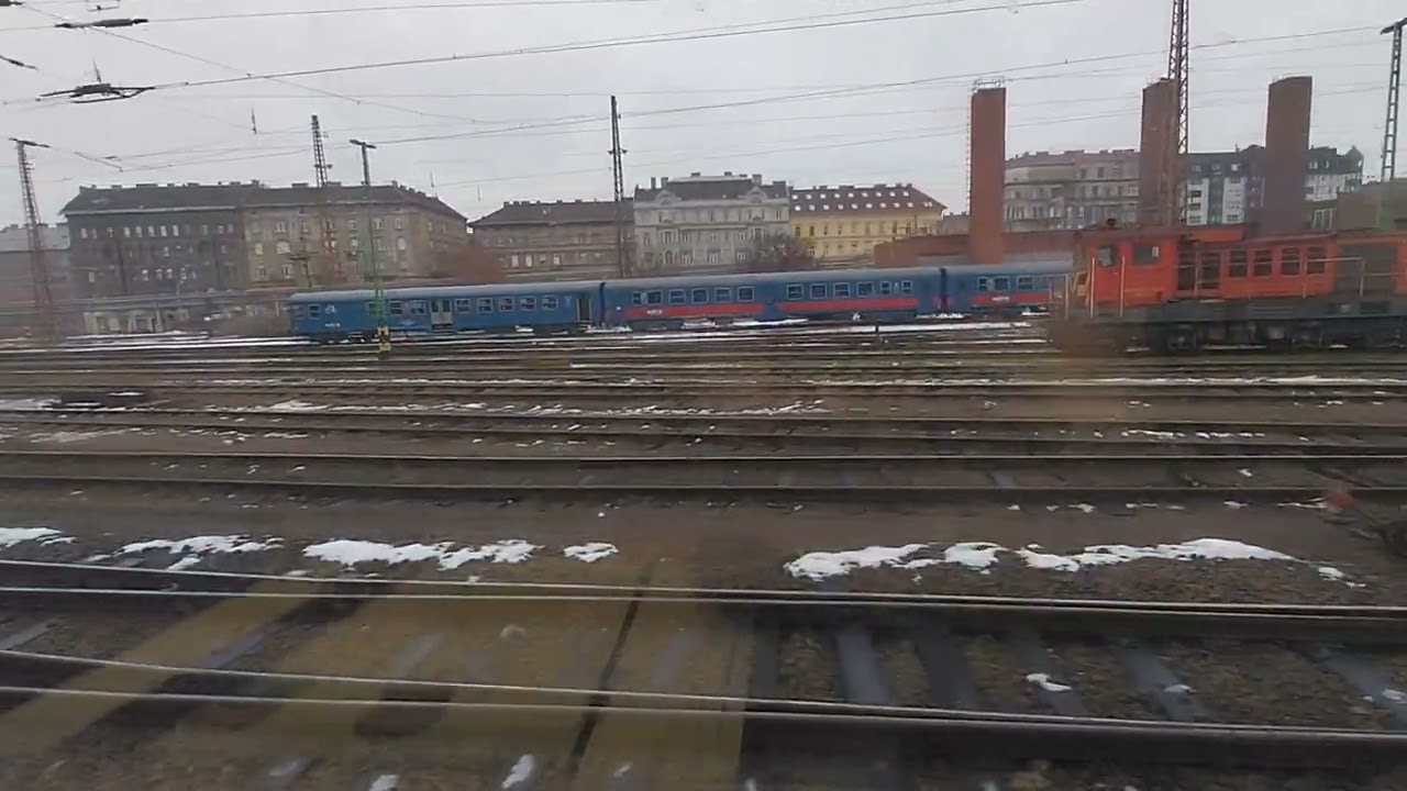 Tokaj intelcity vonat 🚆 fedélzeti bemondó Budapest keleti pályaudvar felé 2026.01.25
