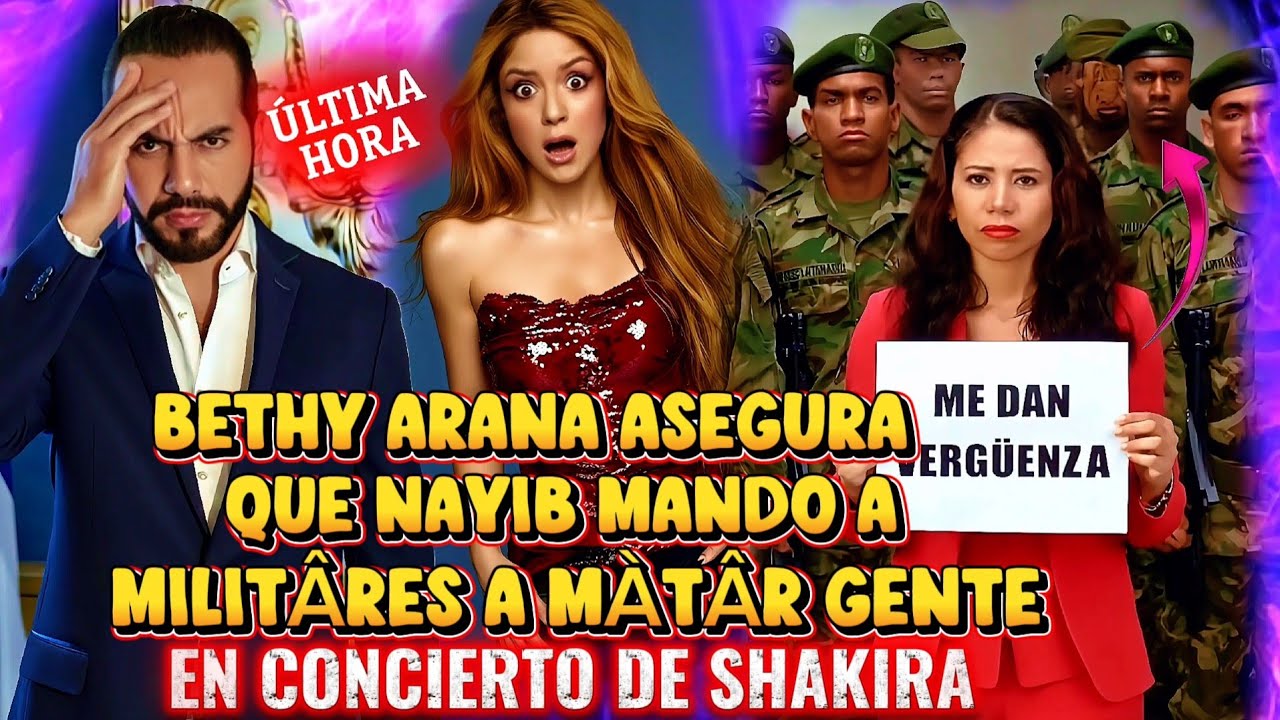 BOMBAZO NAYIB BUKELE YA DEBE FRENAR A LA BETHY ARANA ARREMETÊ CØNTRA MILÏLATÊS Y POLICIAS 😡