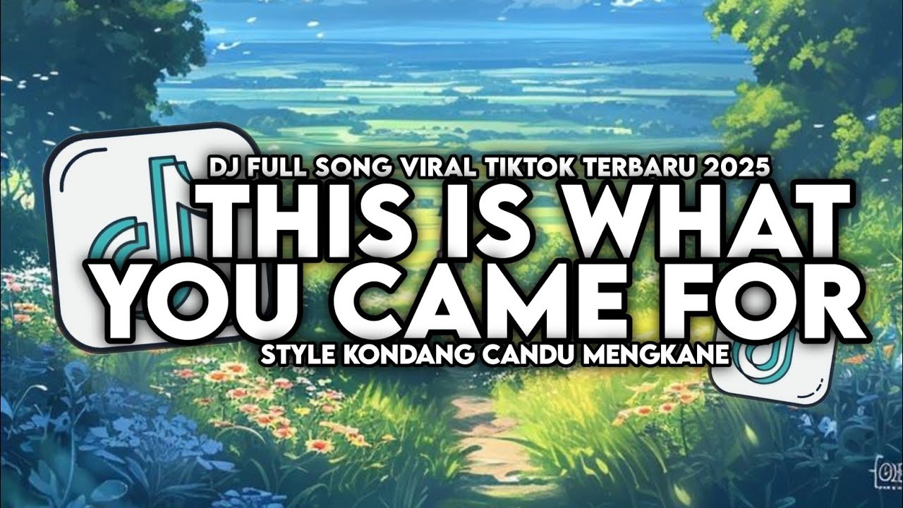 DJ THIS IS WHAT YOU CAME FOR - CALVIN HARRIS, RIHANNA FULL SONG STYLE KONDANG MENGKANE VIRAL TIKTOK