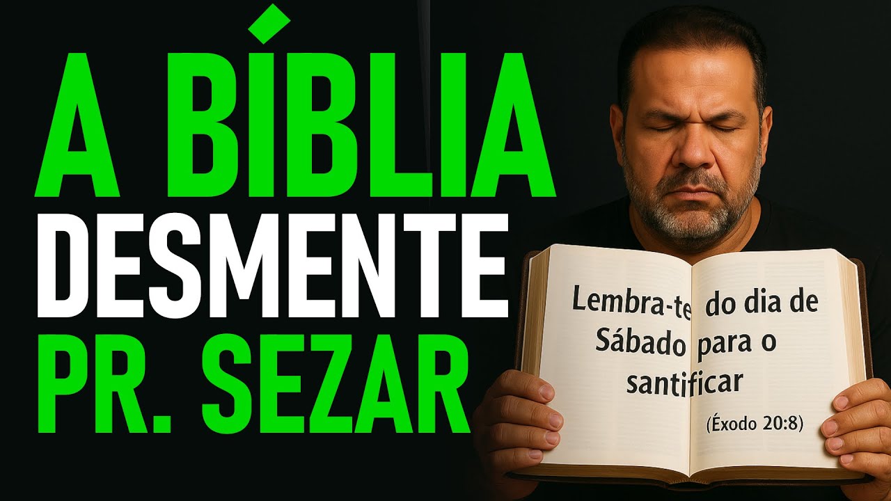 O Pr. Sezar tenta fugir do sábado, mas não consegue.