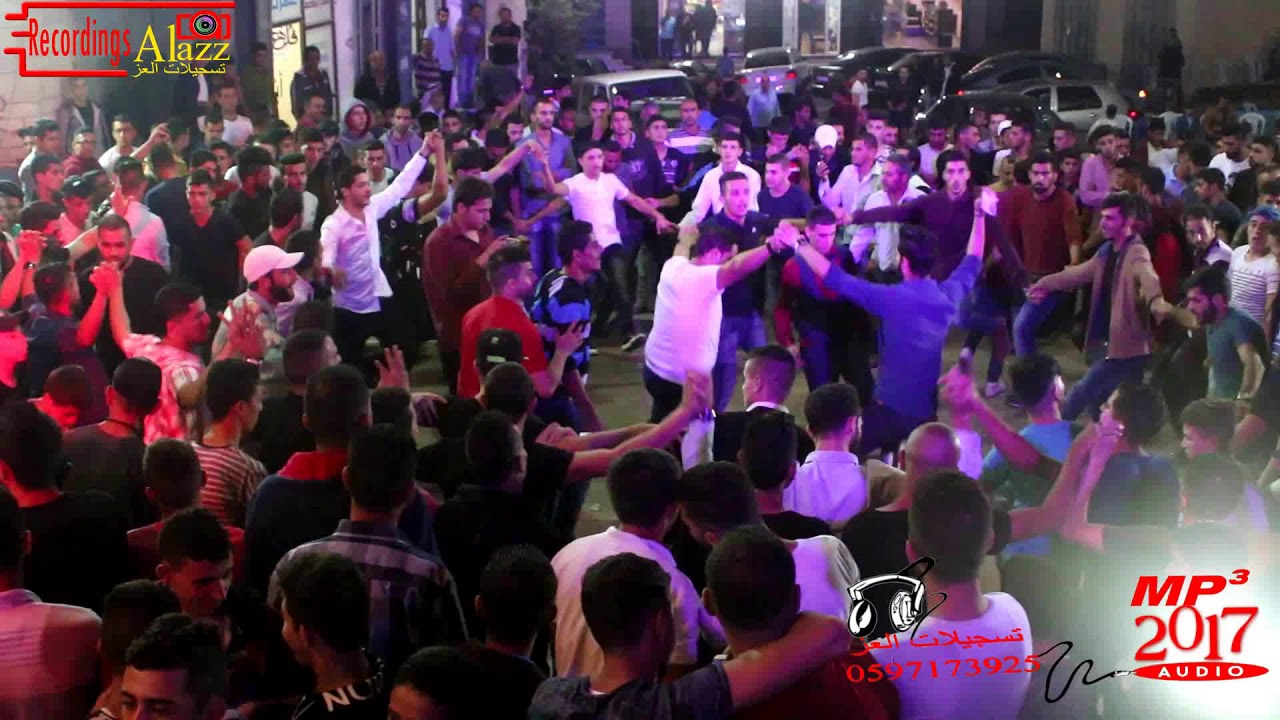الفنان احمد الجيوسي دبكة 2 مهرجان العريس سند بني فضل عقربا  HD 2017 (تسجيلات العز R.A)