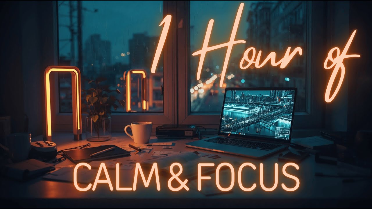 1 Hour of Lo-fi Electronica – Chill Study & Focus Music | Ambient Synths, Soft Beats, No Distraction