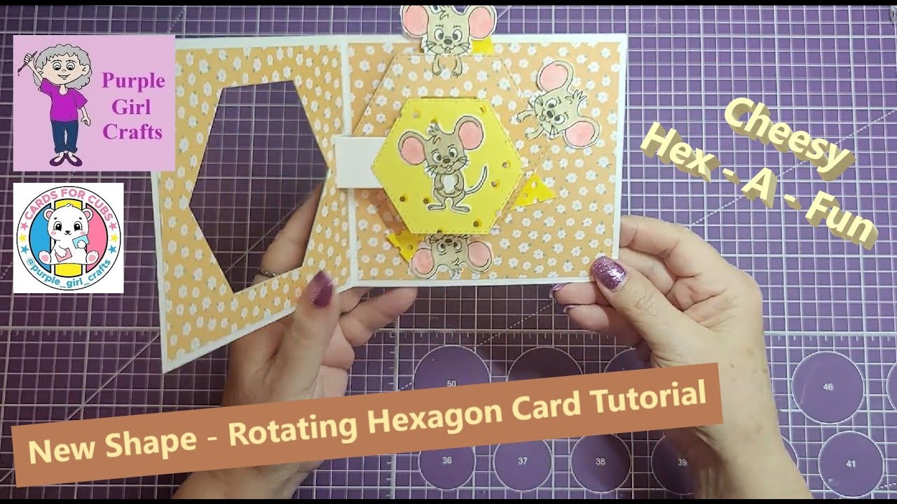 Hex-a-Fun with this Rotating Hexagon Card Tutorial