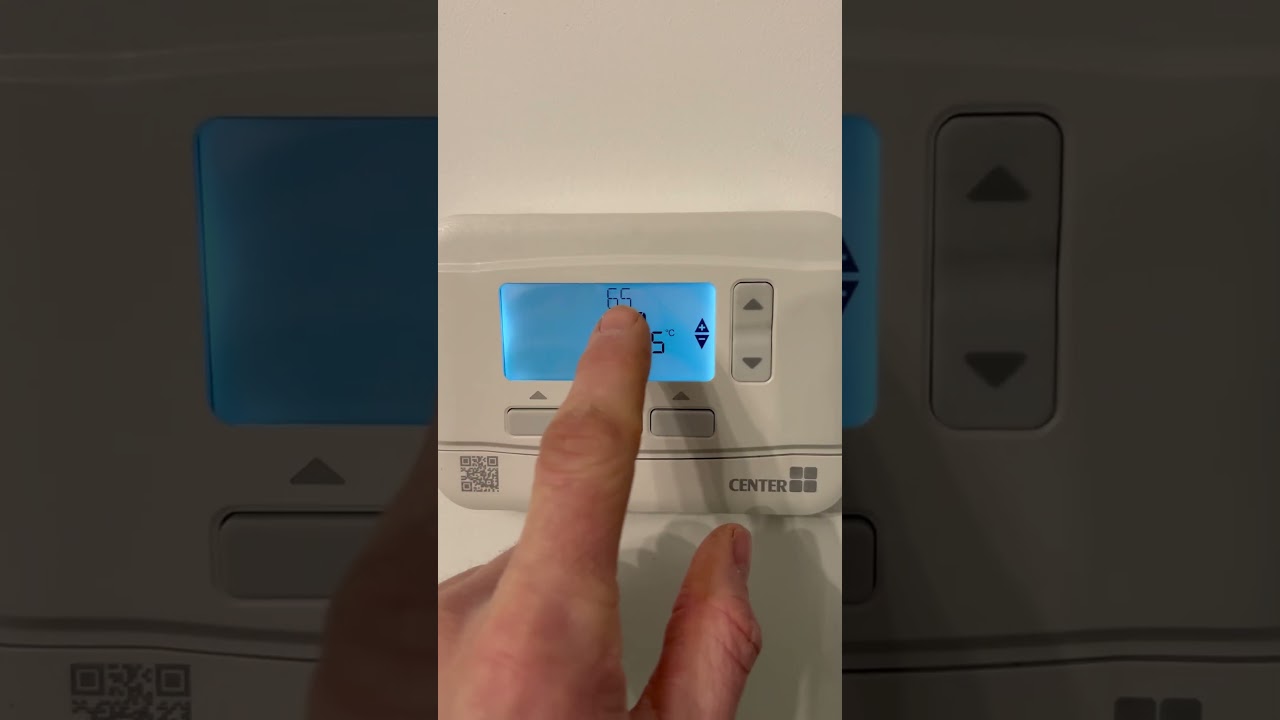 Center thermostat, how to control the temperature.