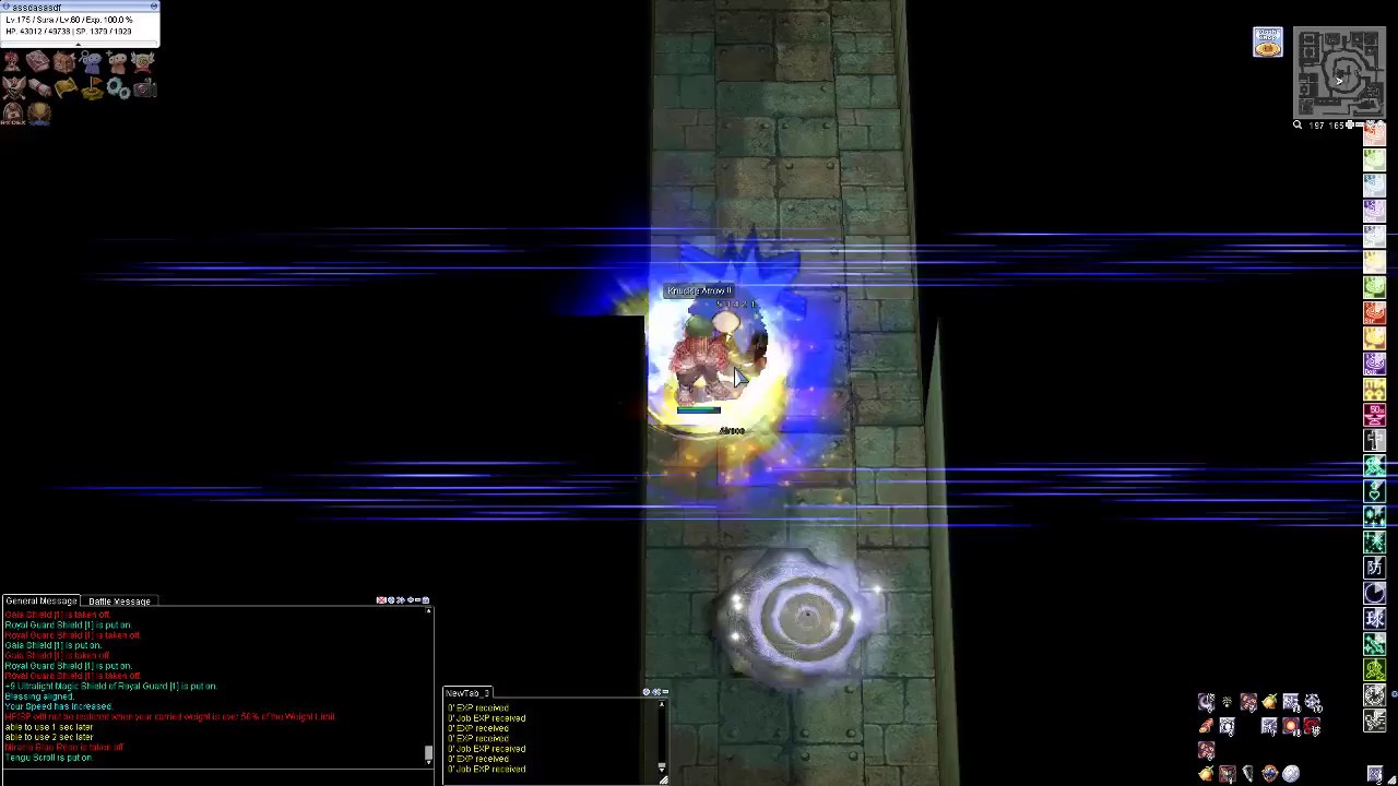 iRO Sakray - Sura Knuckle Arrow/Sky Blow Focus Beret 