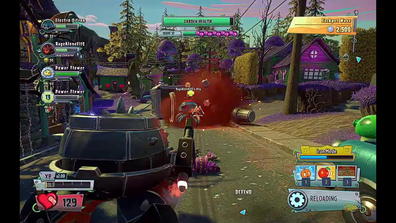Plants vs. Zombies Garden Warfare 2:  Gameplay No commentary #142 Mastering Any Character