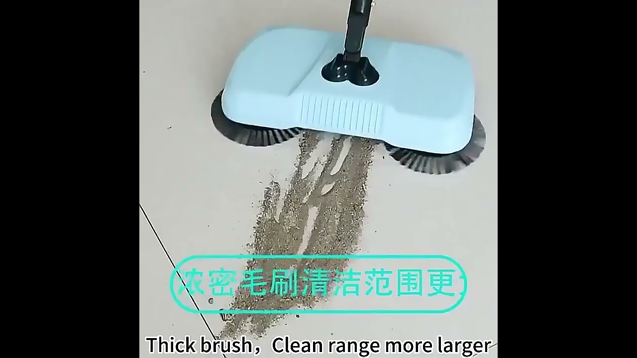 *Mop Cleaner Magic Broom - Buy Hand Push Sweeper household Lazy 3 In 1 Sweeper Mop floor