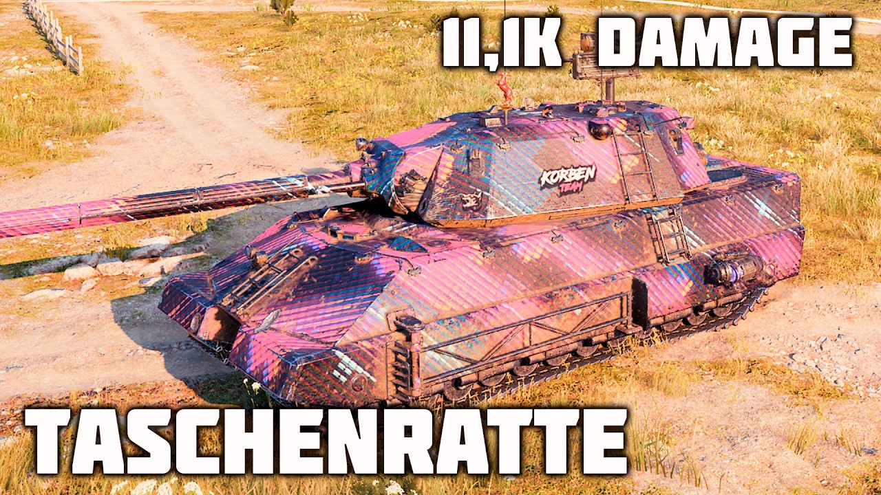 Taschenratte WoT – 4Kills, 11,1K Damage