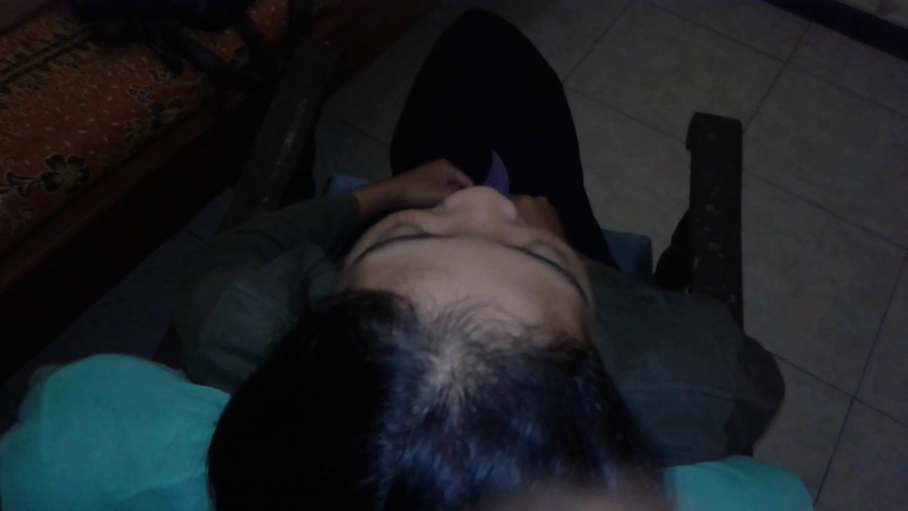 Longhair pulling and playing