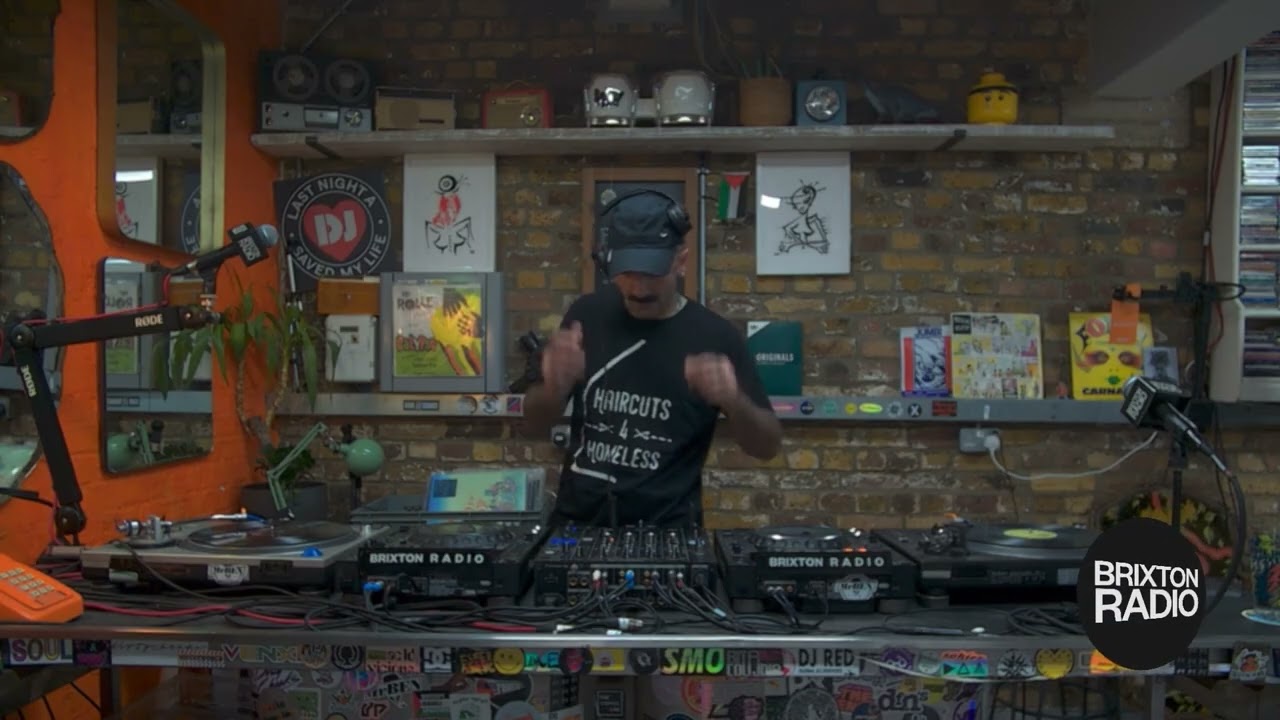 Vinyl Dj set at @brixtonradio Big support for @haircuts4homelessuk907 