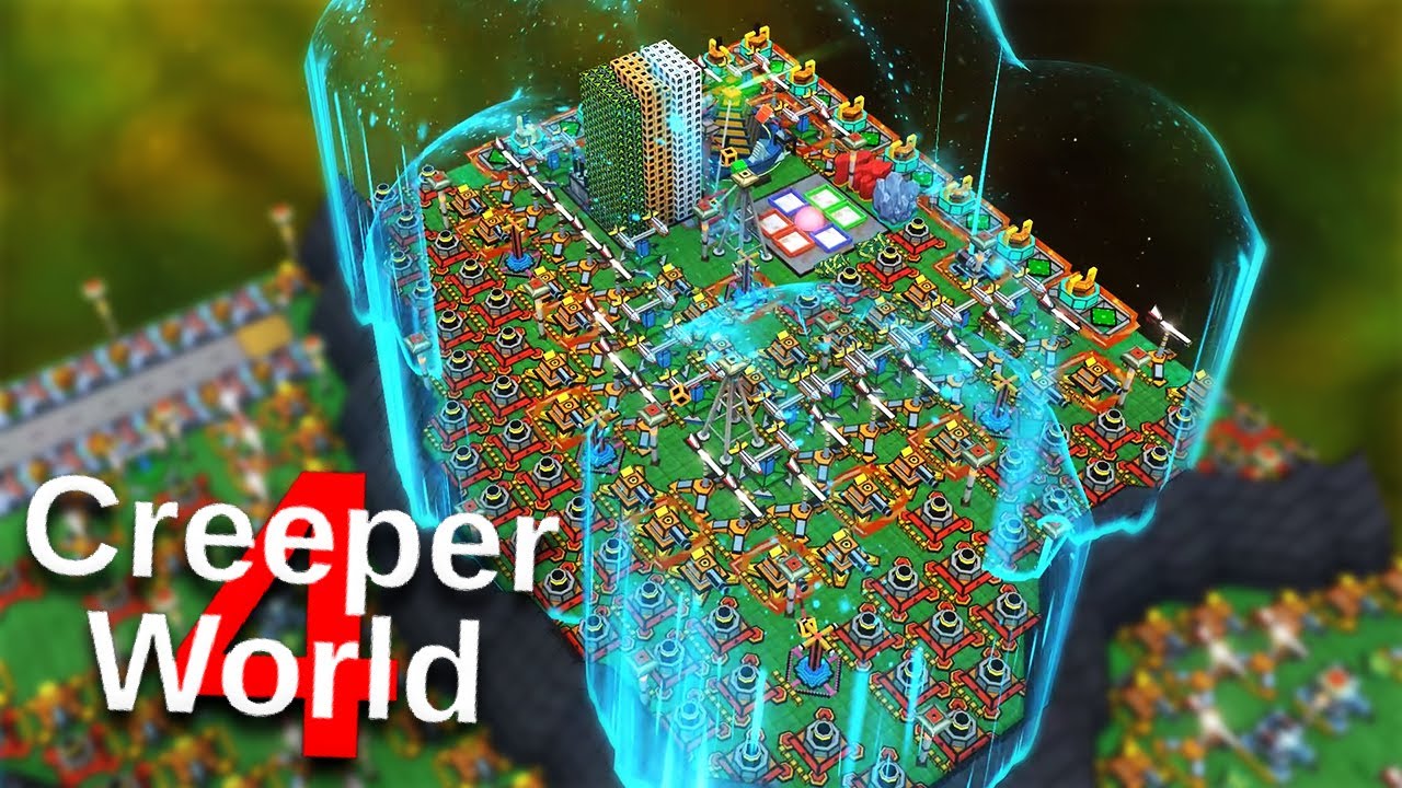BREACHING THE BIGGEST BASE! - CREEPER WORLD 4