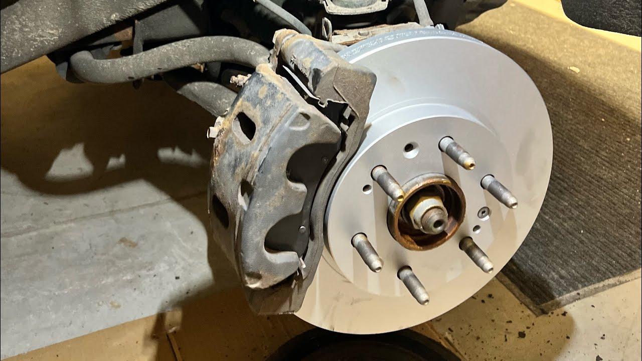 2017 Chevrolet Silverado 1500 Front Brake replacement.
