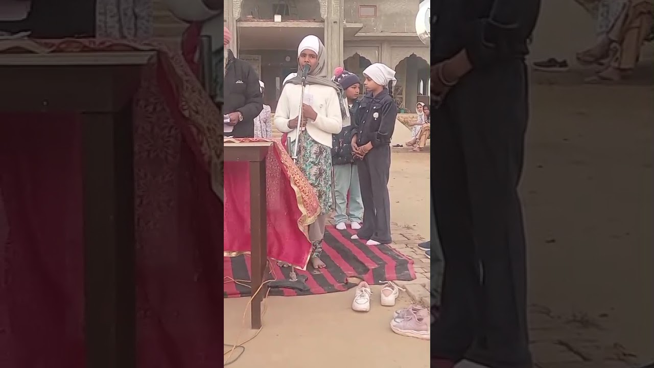 ਮੁਬਾਰਕ ਕੌਰ, ਜਮਾਤ ਪੰਜਵੀਂ #ਨਗਰ_ਕੀਰਤਨ_ਗੁਰਪੁਰਬ_ਗੁਰੂ_ਗੋਬਿੰਦ_ਸਿੰਘ_ਜੀ_ਪਿੰਡ_ਧਨੇਰ