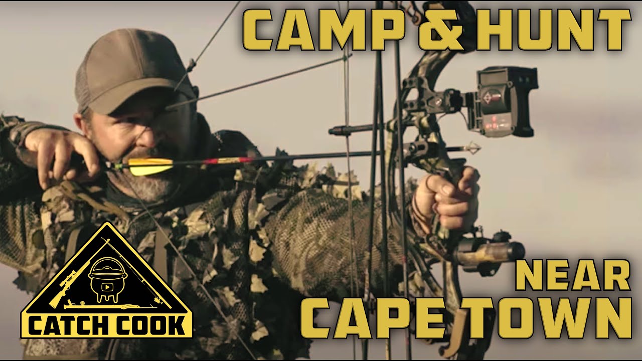 Camp, Catch Cook, Bow Hunt at Hartebeest Kraal near Cape Town, South Africa