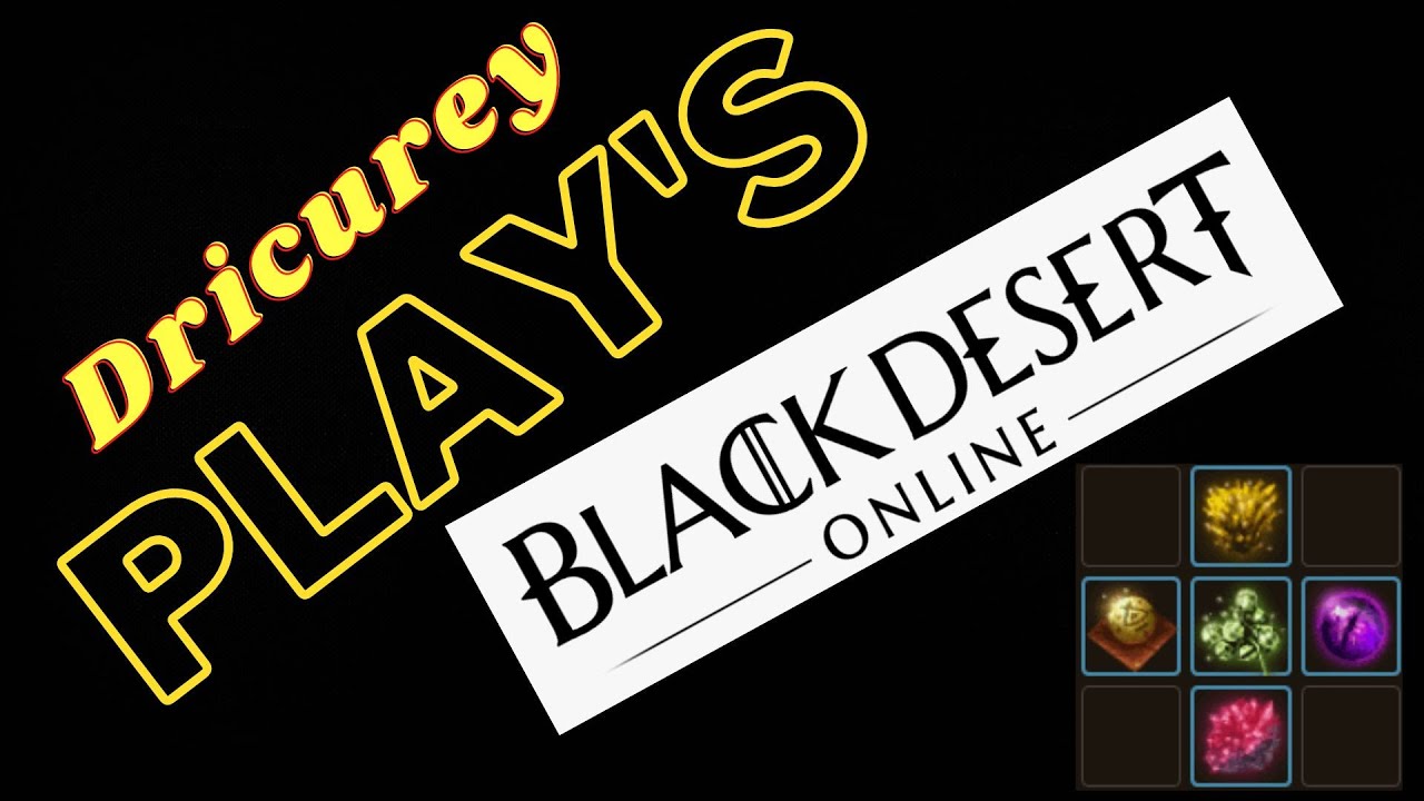 Black Desert Potion piece montage