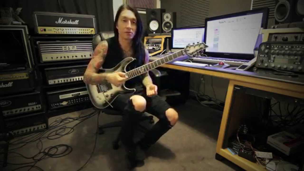 Black Veil Brides - Heart of Fire Guitar Lesson by: Jake Pitts