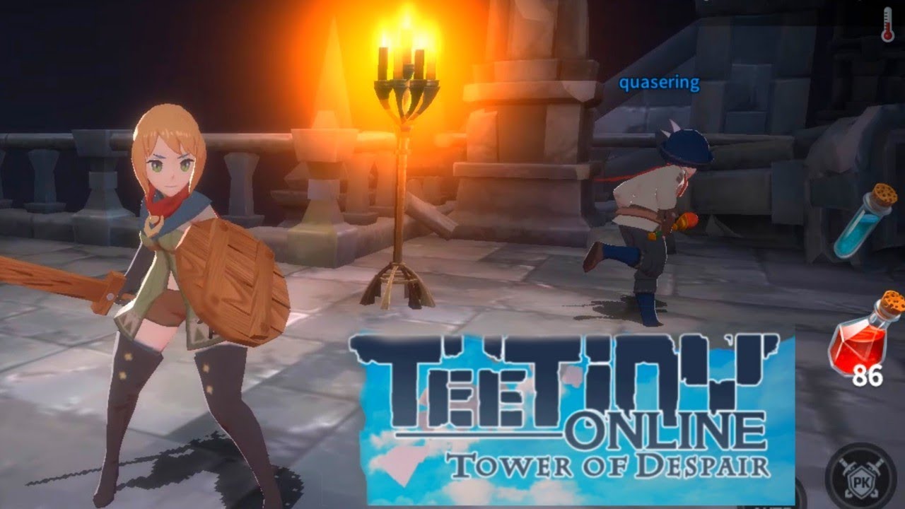 TeeTINY Online: Open World MMORPG [Первый Взгляд] Android