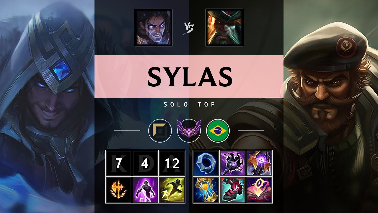 Sylas Top vs Gangplank - BR Master Patch 25.07