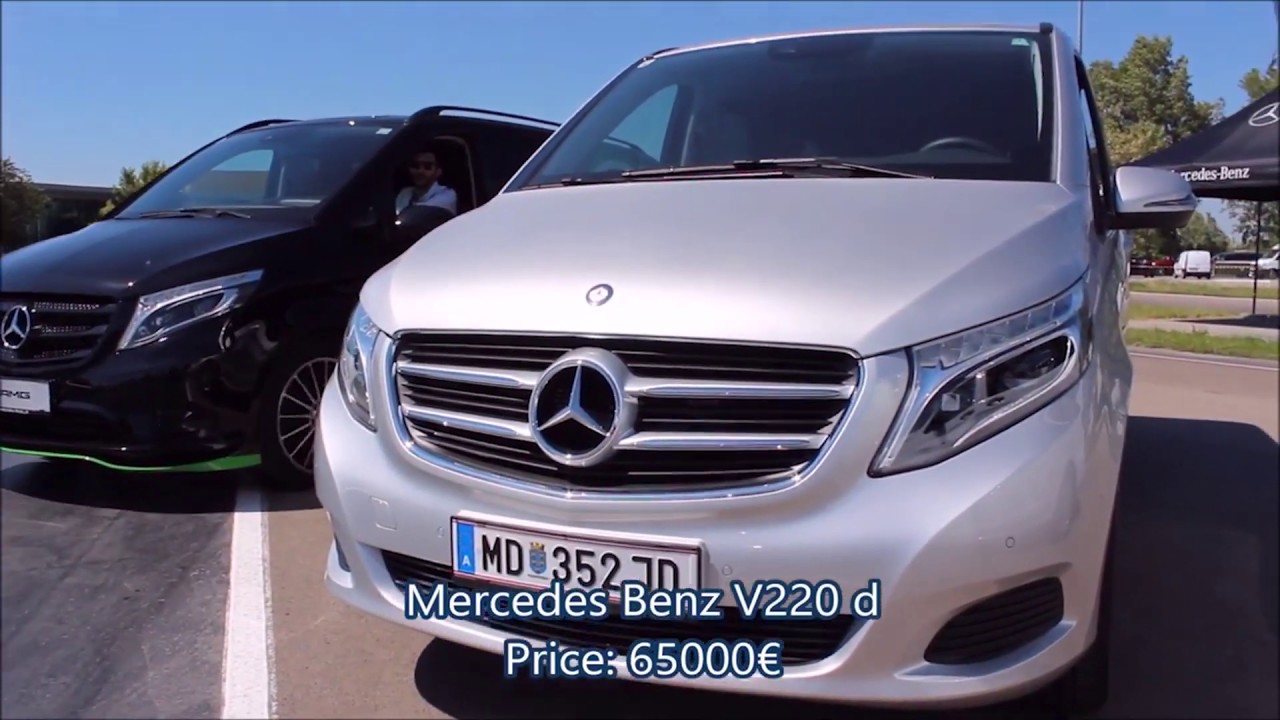 New Mercedes Benz V Class 4 MATIC AMG vs. Avantgarde Test Drive