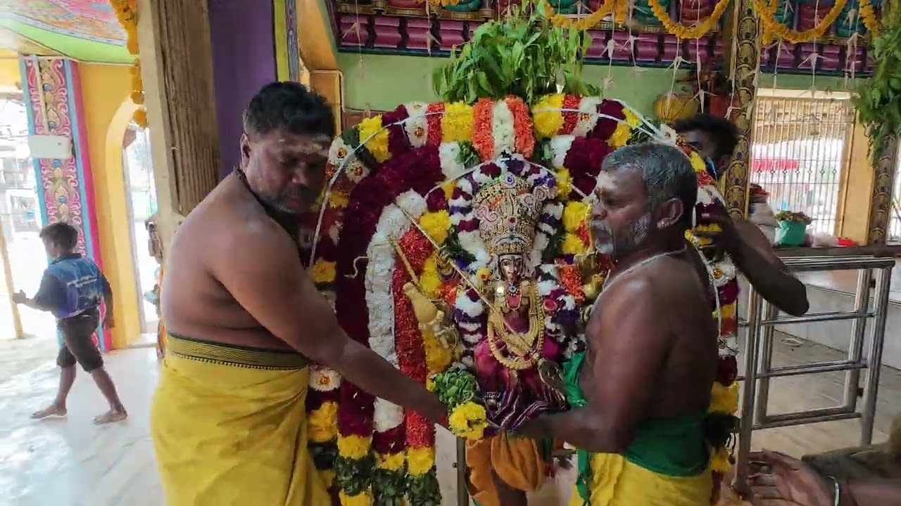 குதிரை வாகனத்தில் அருள்மிகு தானாவளர்ந்த மாரியம்மனை ஏற்றுதல் 🙏🙏02.03.2026