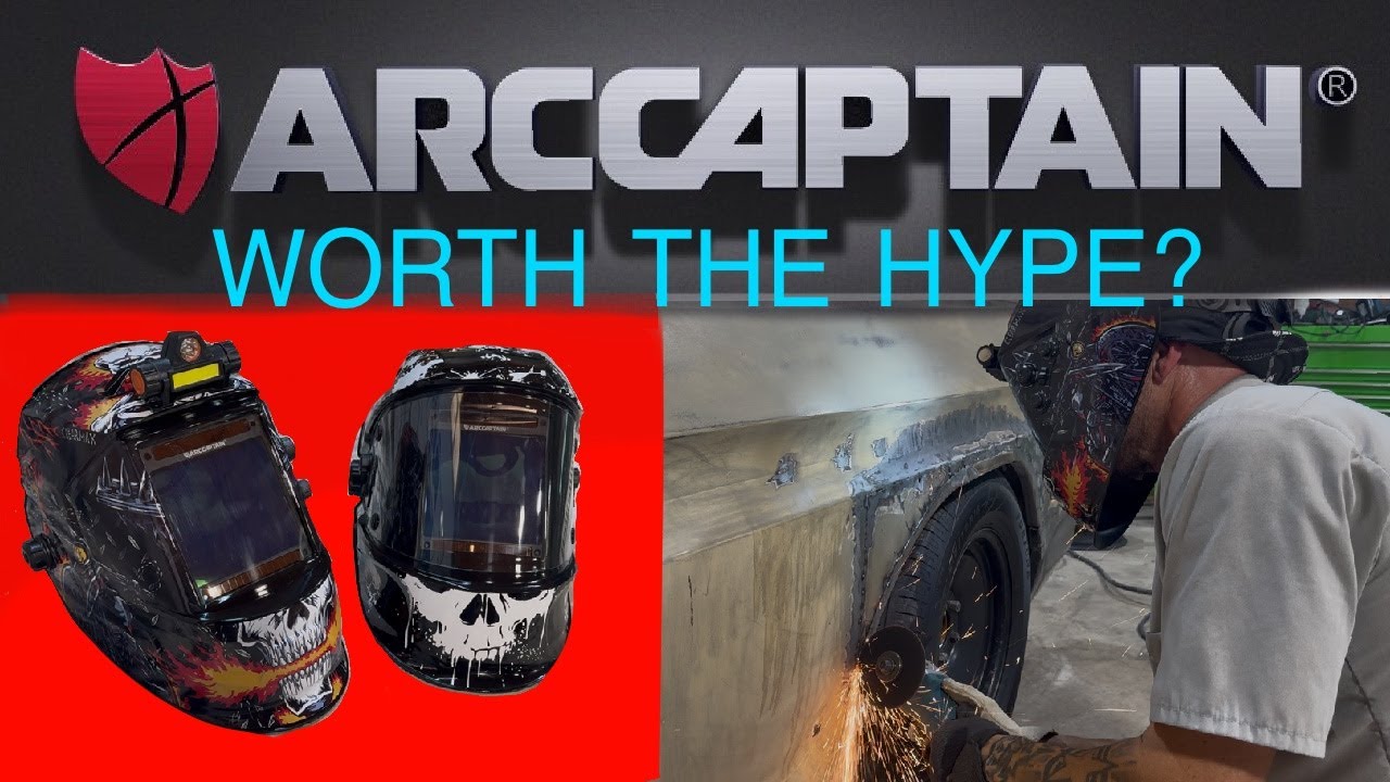 Auto-Darkening Helmets from ArcCaptain Surprised me!  Vision W200 & X300 helmets are no joke!!!