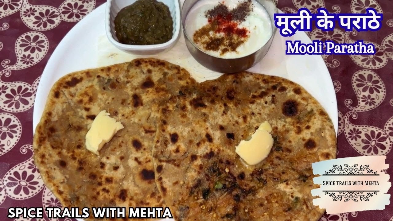 Mooli Paratha | Desi Flavourful Winter Breakfast at Home @SpiceMehta #mooliparatha