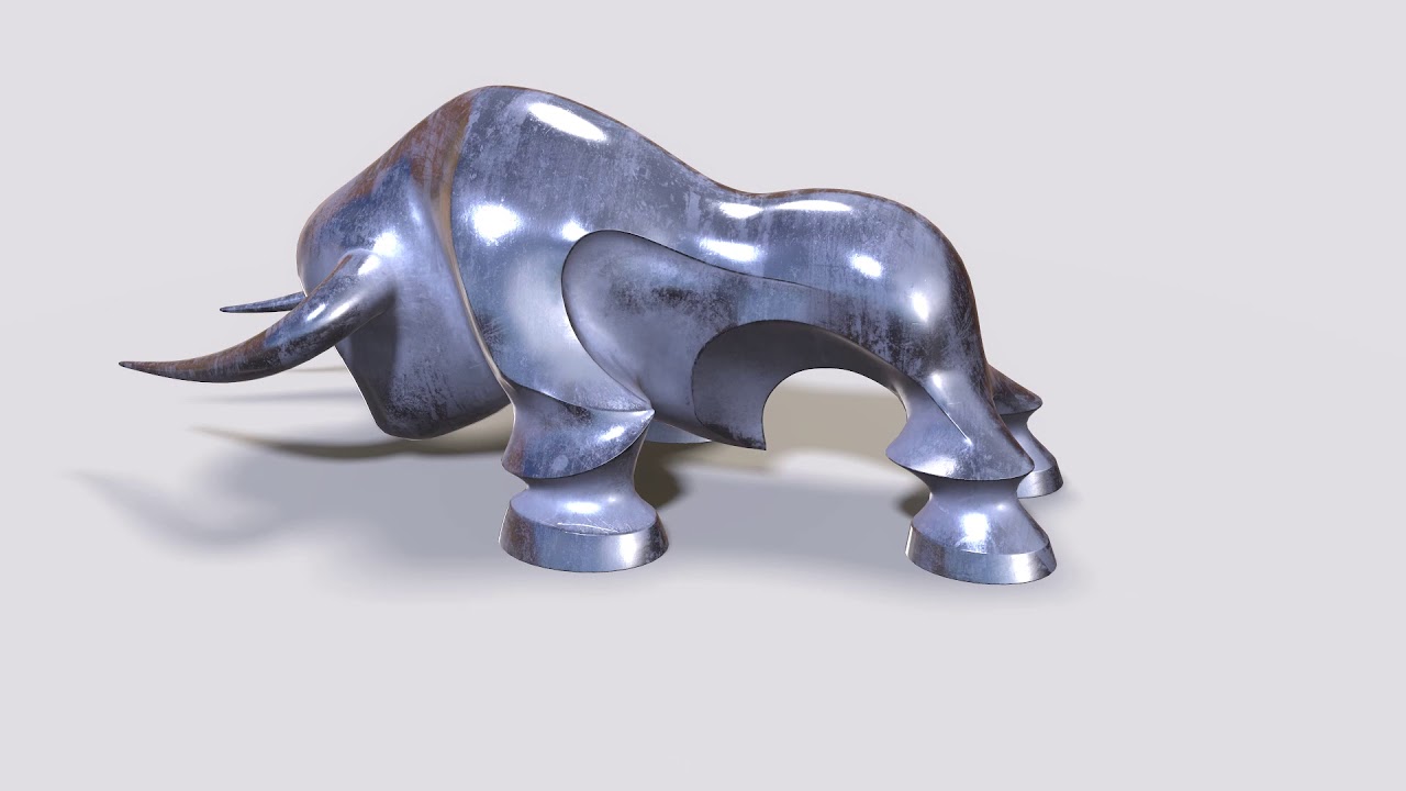 decorative bull statue -6