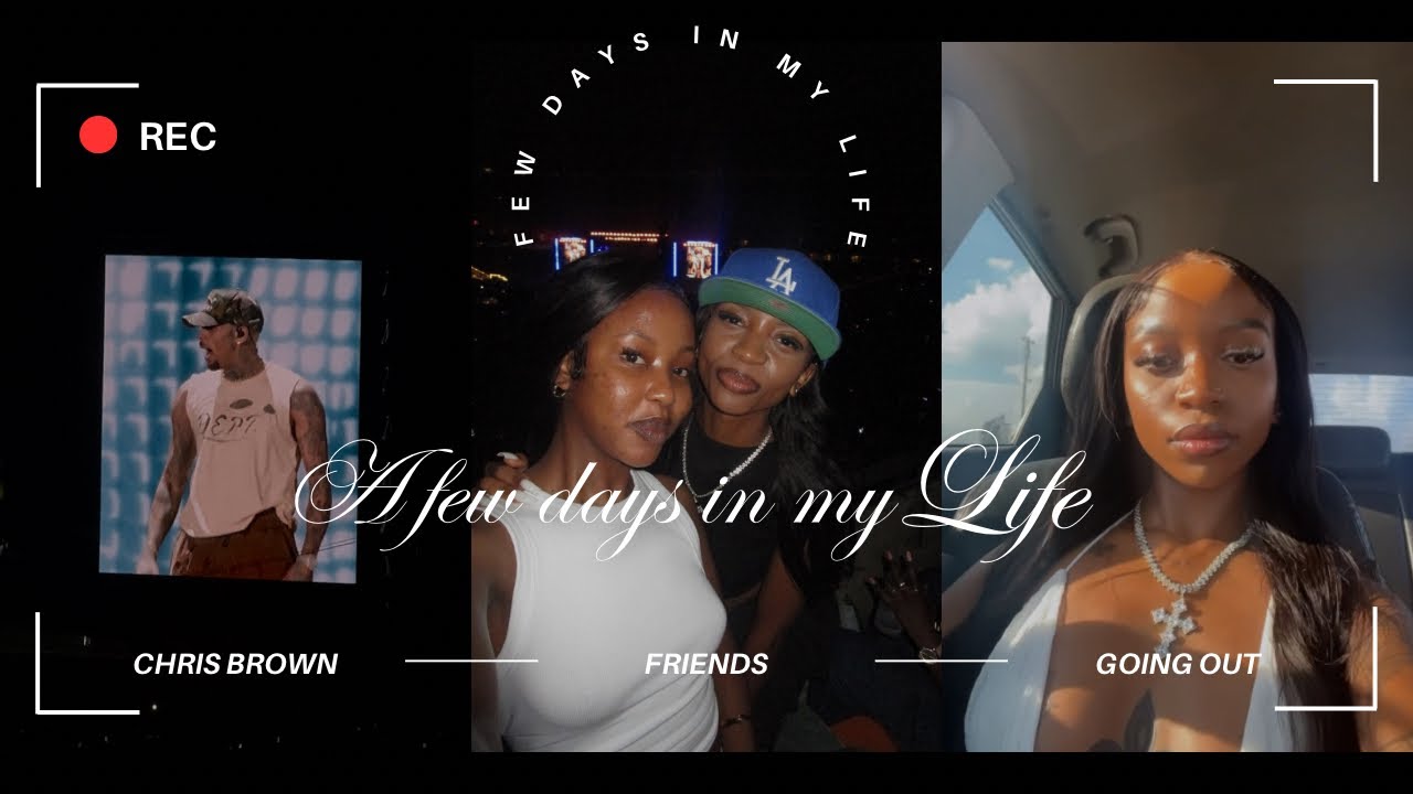 Come along with to chill with my friends + Balcony Dj Event + Chris Brown Concert