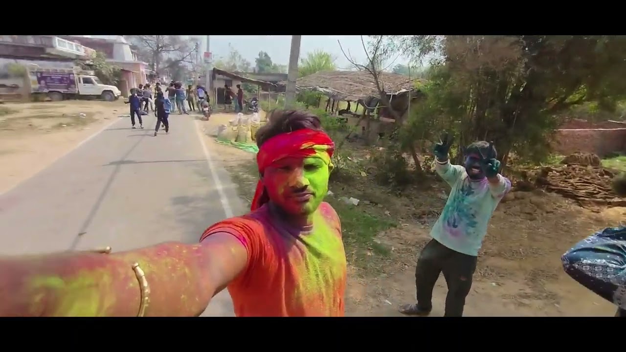 Holi pe Full Masti 😂🥰😃😀🔥💯😎✅