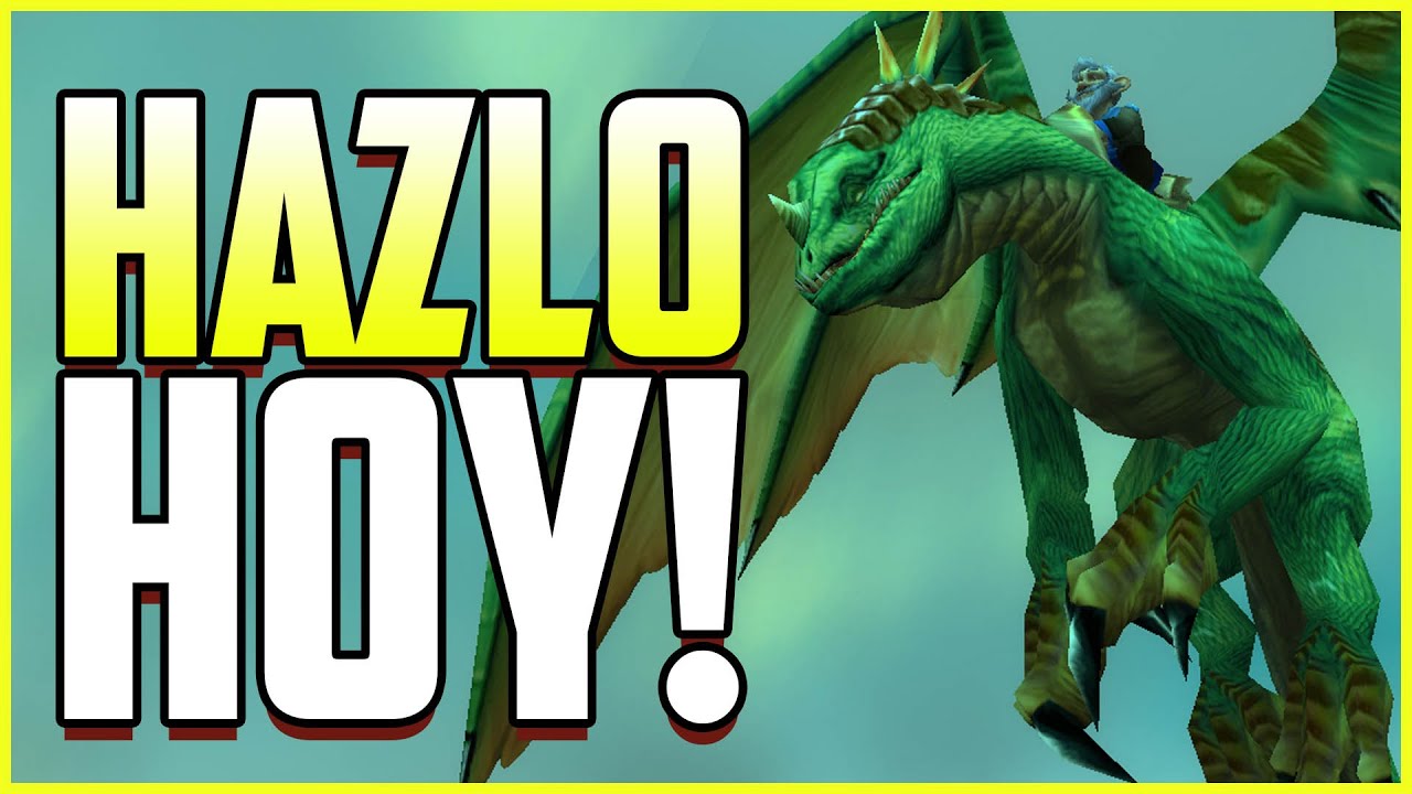 DESPIERTA A LOS DRACOS EN WOW Y CONSIGUE UNA MONTURAZA! | AlterTime