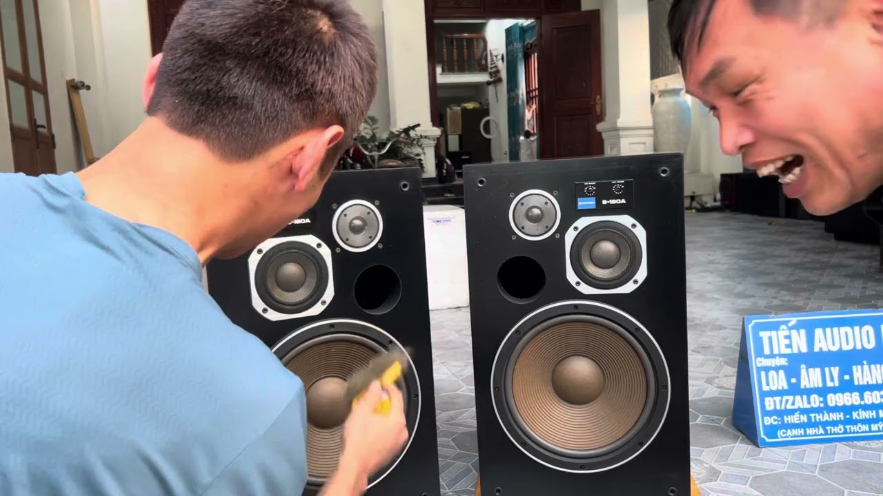 Loa PIONEER S-180A Huyền thoại ông vua nhạc vàng bát lòng vàng rin đét siêu siêu đẹp giá yêu