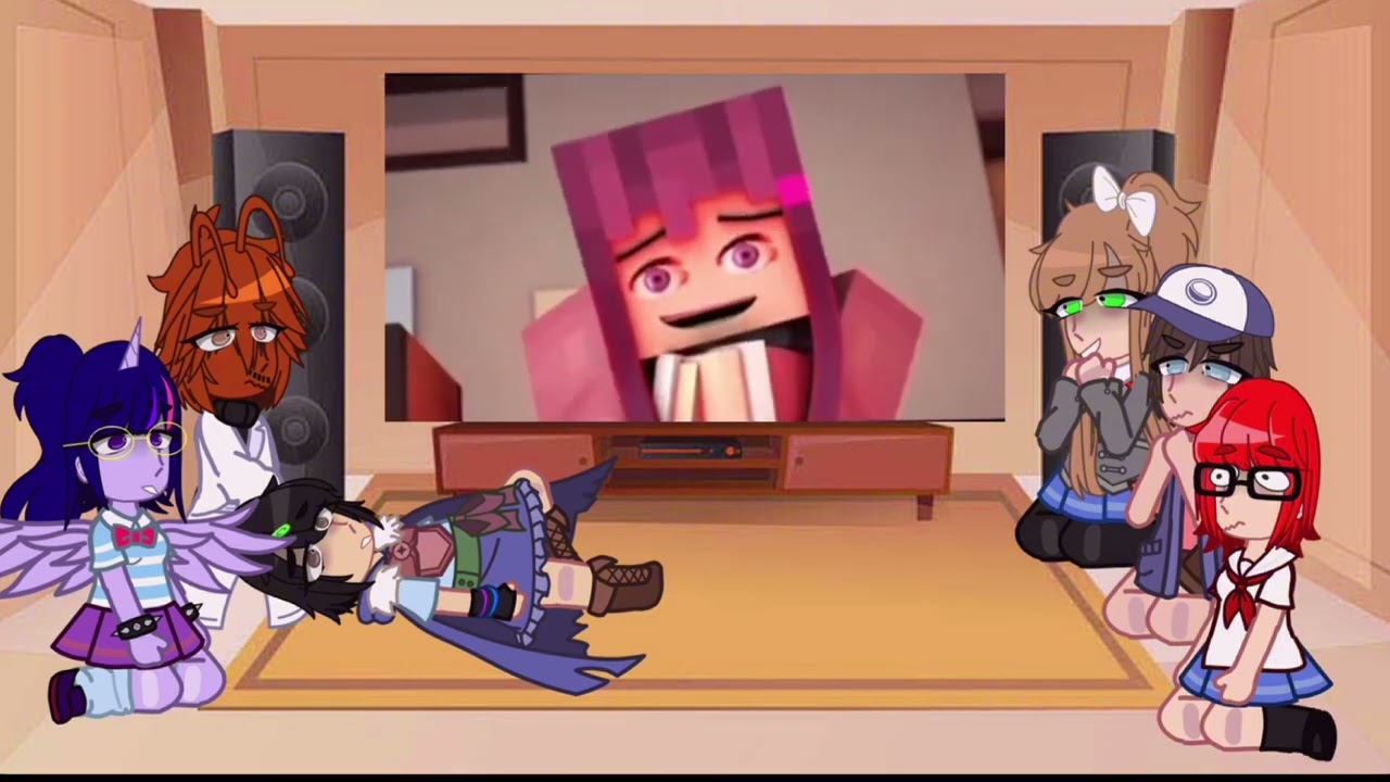 Fandoms react to eachother // Pt.1 // DDLC