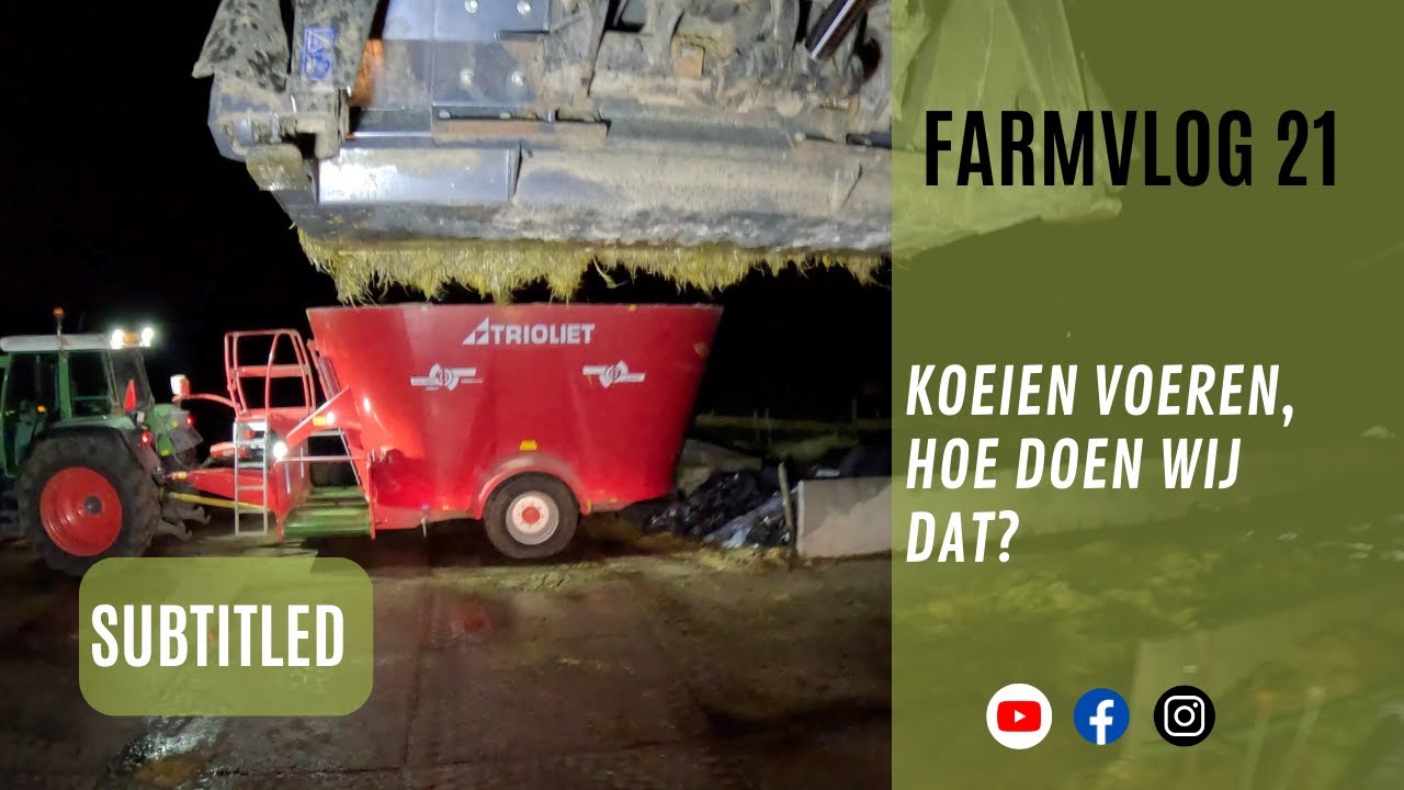 Farmvlog 21: Koeien voeren, zo doen wij dat!