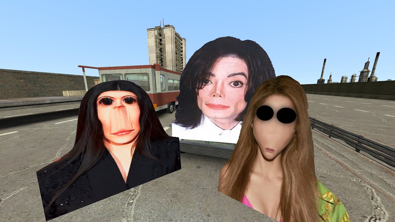 Rosalia Bizcochito, Michael Jackson And Shakira Nightmare Nextbot Gmod