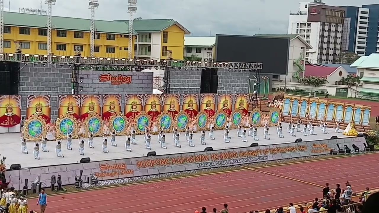 Hugpong Mananayaw ng Bayan University of the Philippines Cebu  Brgy Lahug & Brgy Kamputhaw   Sinulog