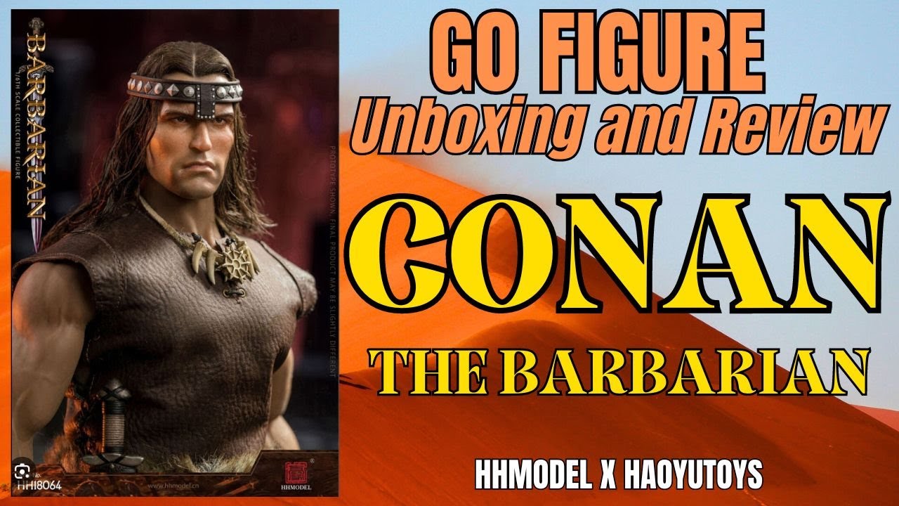 HHMODEL AND HAOYUTOYS CONAN THE BARBARIAN ARNOLD SCHWARZENEGGER 1/6 scale figure unboxing and review