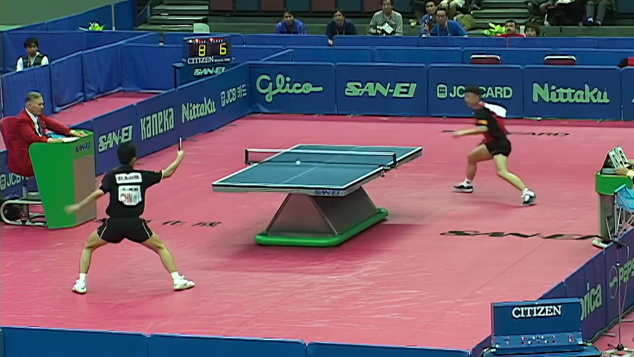 WTTC 2001 — 🇨🇳 Kong Linghui vs Ma Lin 🇨🇳