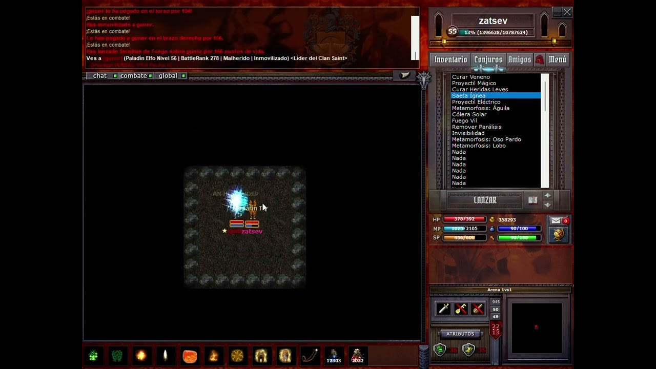 1v1 2v2 liberando espacio