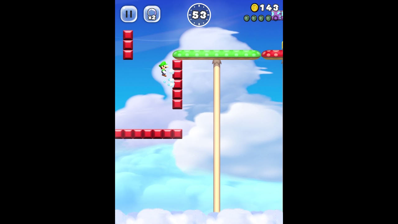 Super Mario Run - Star World Special Course - Black Coins
