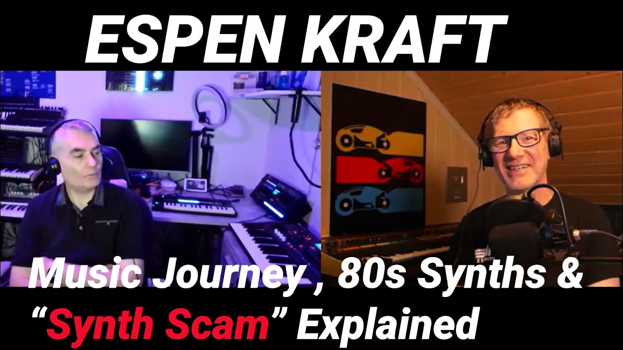 Espen Kraft Breaks Down His Music Journey, 80s Synths… and THAT “Synth Scam” Video