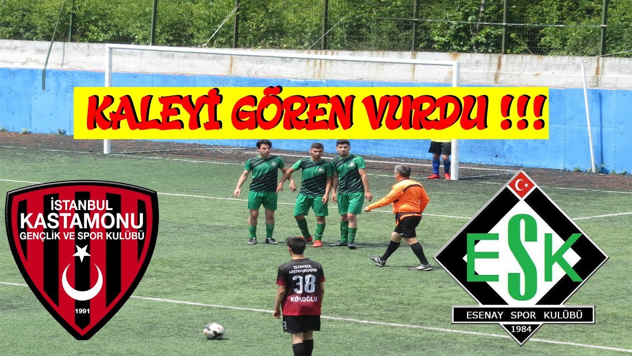 TFF U19 LİGİ İSTANBUL KASTAMONU - ESENAY MAÇ ÖZETİ