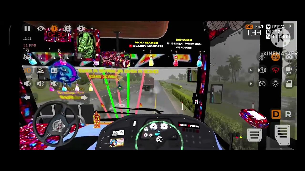RKG BUS MOD IN RAINY DAY